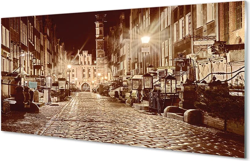 Panel nad Blat Kuchenny Nocny Spacer po Gdańsku