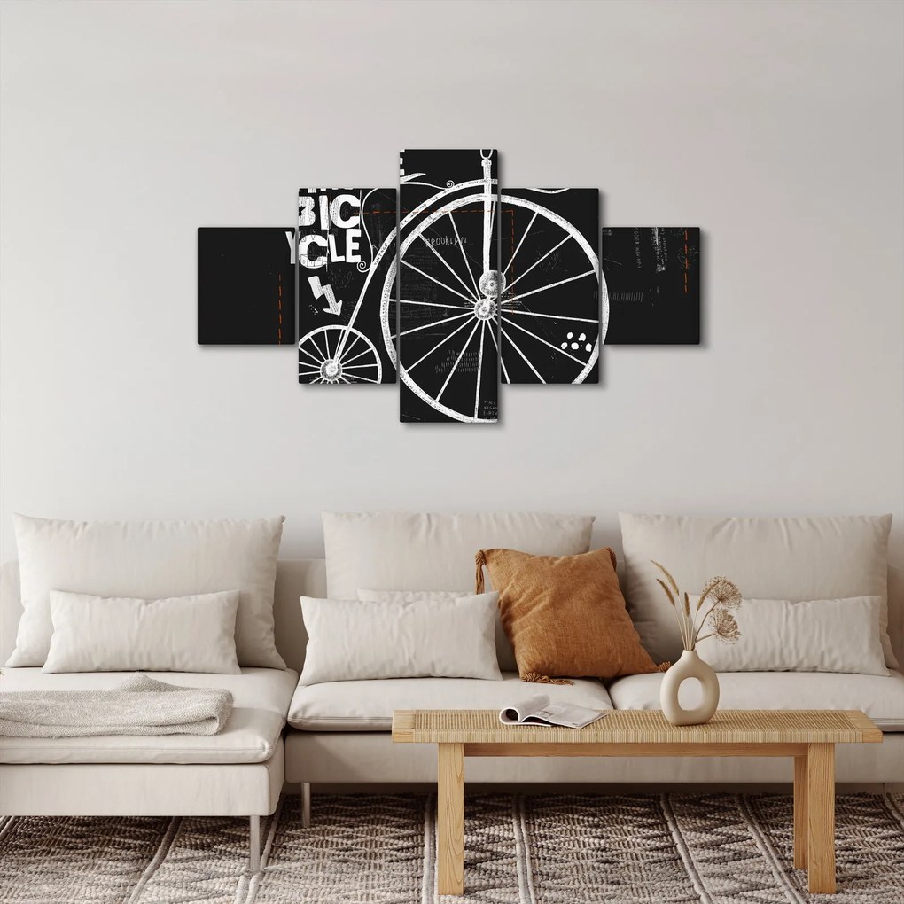 Obraz - Welocyped (125x70 cm)