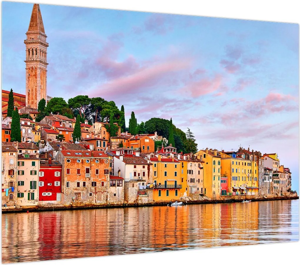 Obraz na szkle - Rovinj, Chorwacja (70x50 cm)