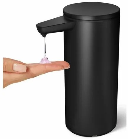 Simplehuman Bezdotykowy dozownik mydła i płynu dezynfekującego 414 ml, czarny