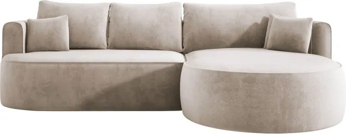 Narożnik FIORE L wolnostojący Lewostronny tkanina Salvador 01 WERSAL