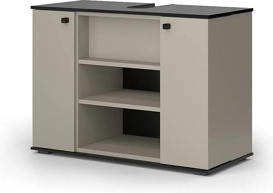 Szafka pod umywalkę szary 80x37x59 joli