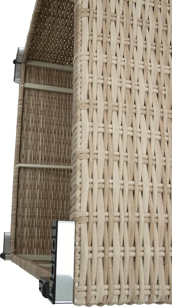 Zestaw rattanowy MALIBU dla 5 osób (cappuccino)