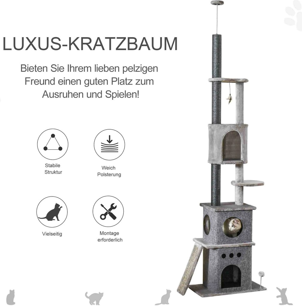 Drapak do ostrzenia pazurów PawHut akcesoria dla kota zabawka | Aosom.pl