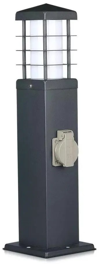 Lampa zewnętrzna z gniazdami 1xE27/13W/230V IP44
