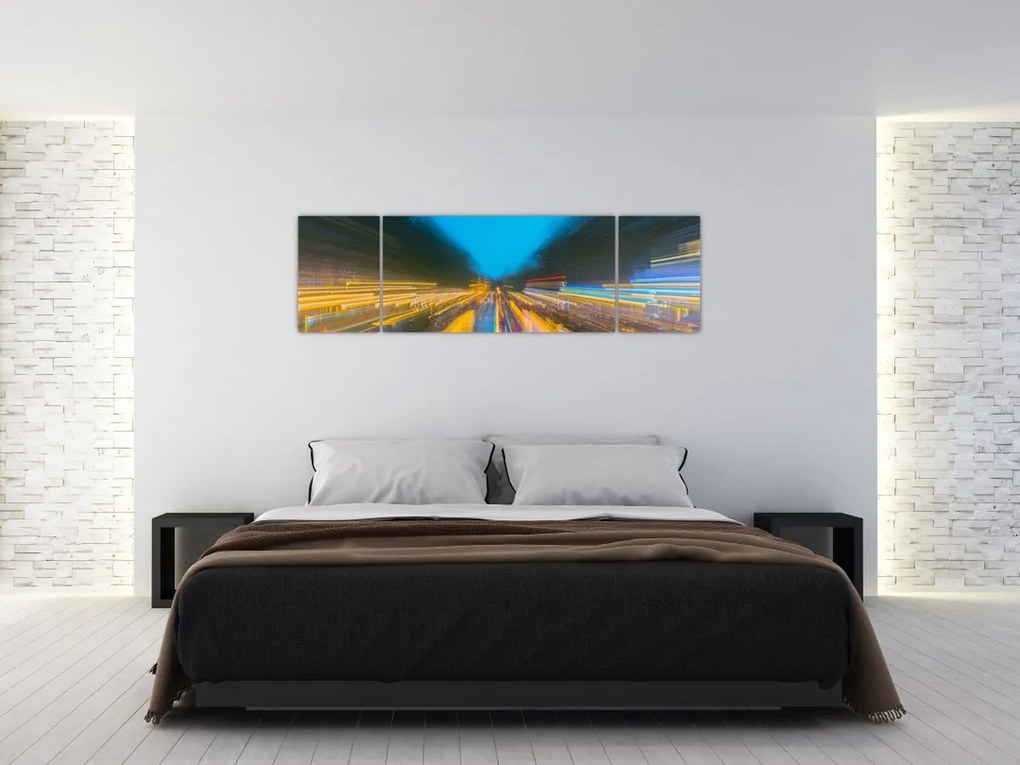 Obraz - Obraz abstrakcji (170x50 cm)