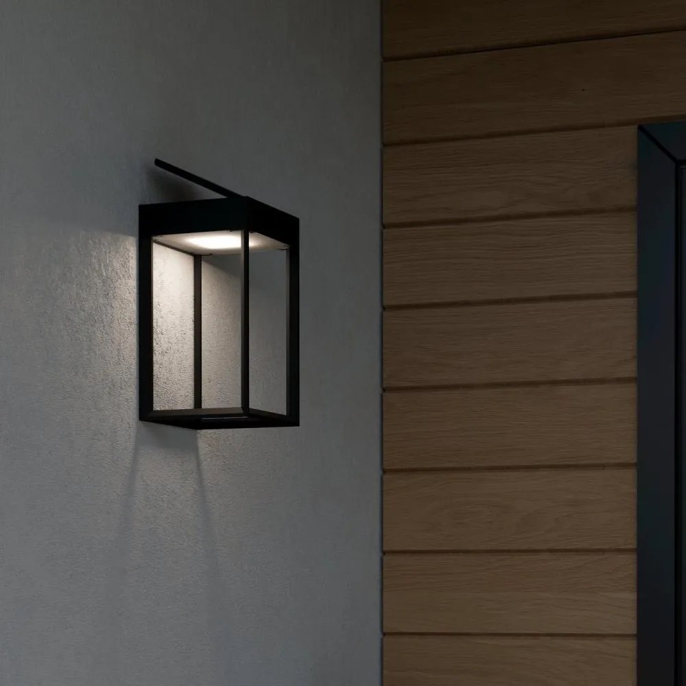 Eglo 901083-LED Solarna lampa ścienna SUZZARA LED/6,5W/3,7V IP44 z czujnikiem