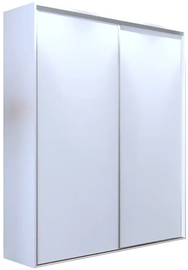 Biała szafa przesuwna 200 cm - Estori 2X