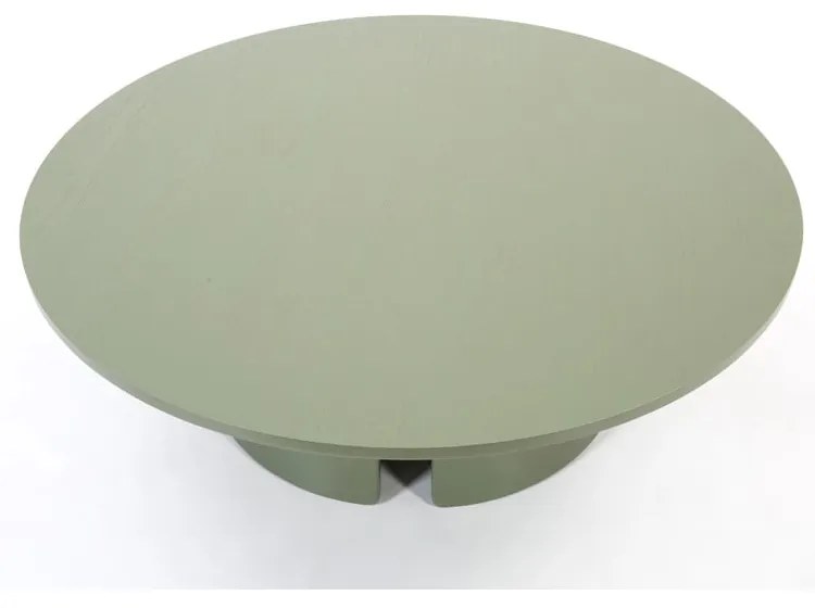 Zielony stolik Teulat Cep, ø 110 cm