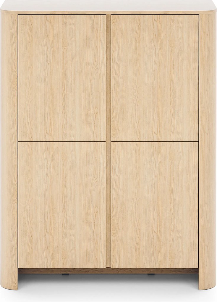 Komoda wysoka Sorrenti 103 cm - dąb vicenza