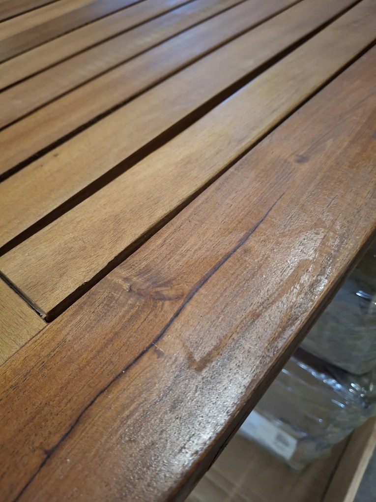 Doppler ATLAN - drewniany stół 150x90 cm - Towar z drobną wadą (N591)