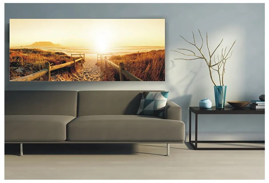 Obraz Styler Canvas Harmony Beach II, 45x140 cm
