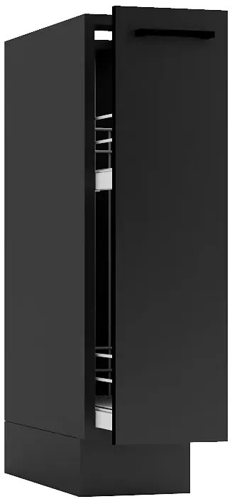 Szafka z koszem cargo 20 cm grafit - Coleo 4X