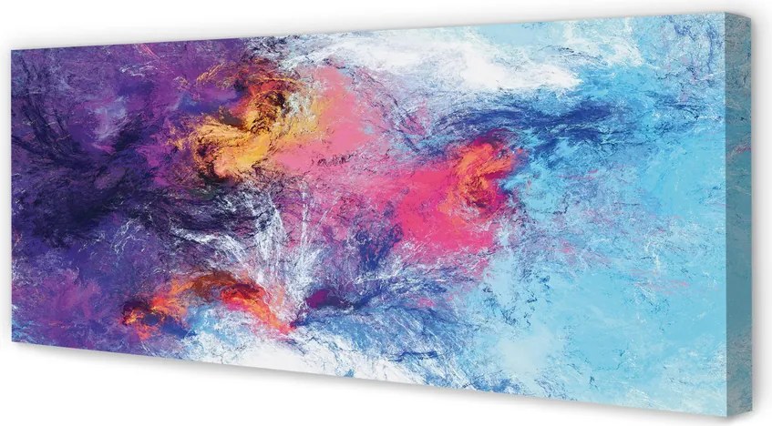 Fotoobraz na płótnie Kolorowe Mazy na Obrazie