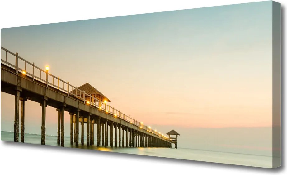 Obraz canvas Most Wiszący nad Zatoką