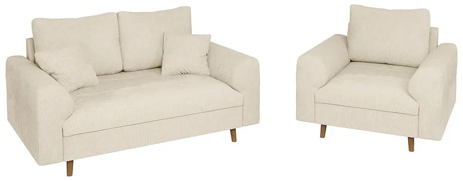 Beżowa sofa 150 cm Ariella – Ropez