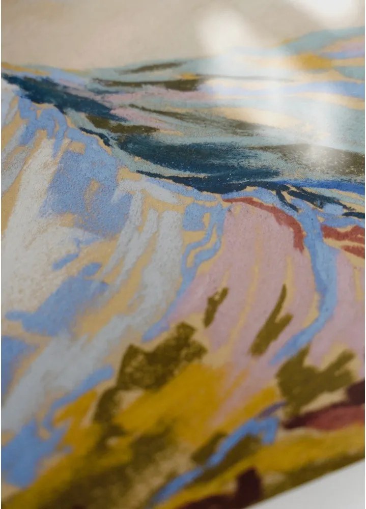 Plakat 70x50 cm Velvet Peak III – Mandy Maria – The Poster Club