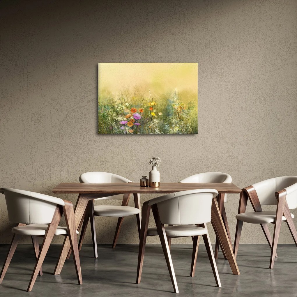 Obraz - Malowana łąka (70x50 cm)