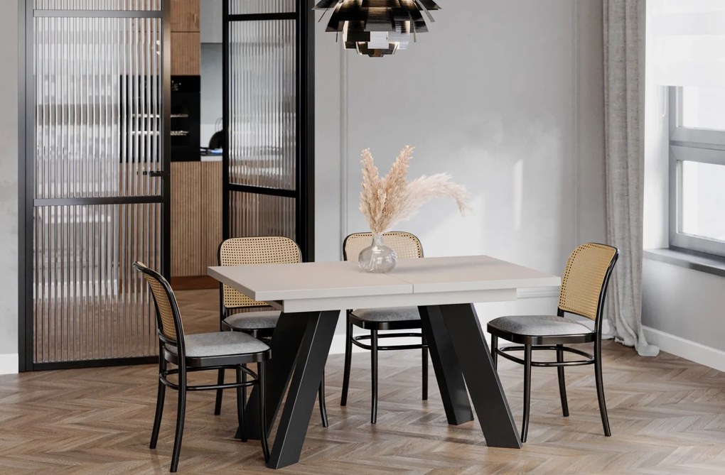 Stół Como rozkładany od 130 do 210 cm kaszmir