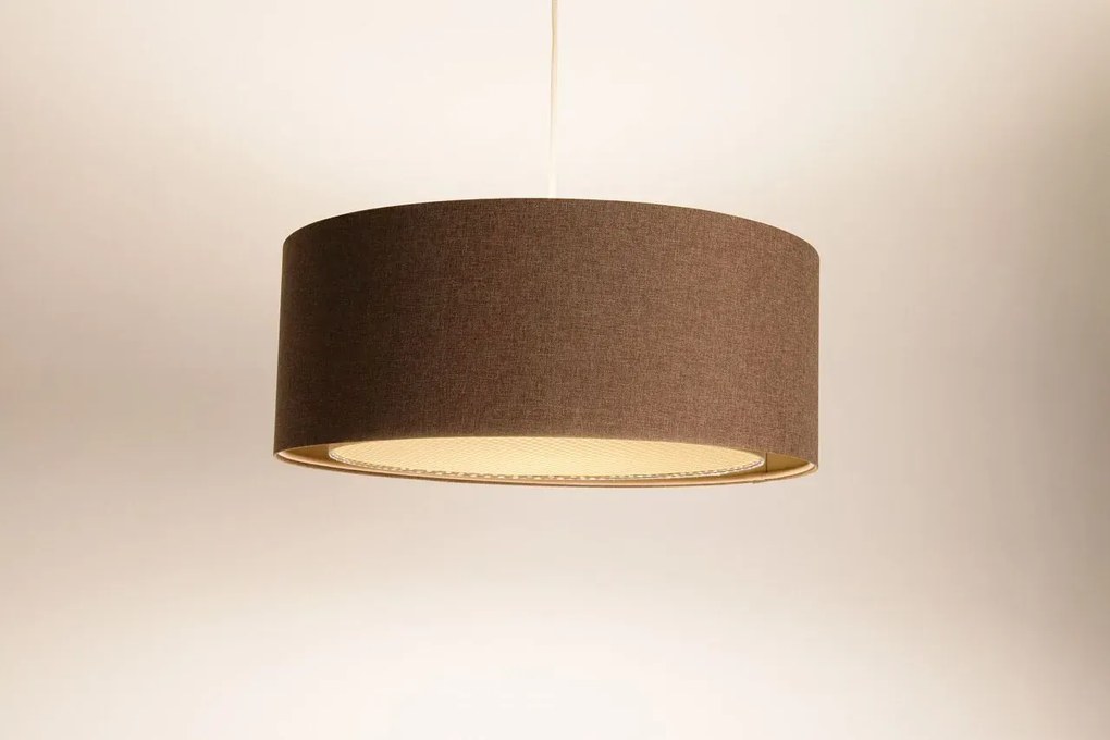 Lampa wisząca ERUTAN RATTAN 40 brązowa BPS KONCEPT