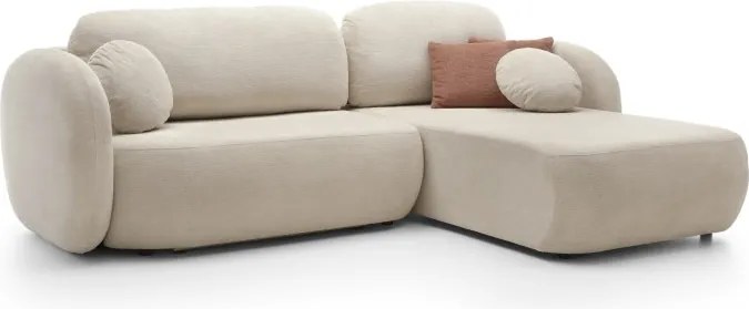 Narożnik OLIO Prawostronny w tkaninie Aragon 03