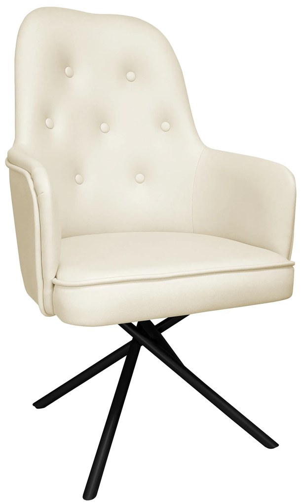 Krzesło SARA podstawa Krzyżak czarna Vega02