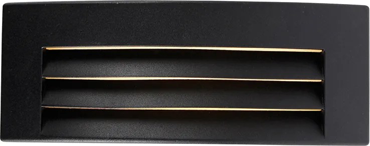 Inteligentna lampa ścienna zewnętrzna czarna IP44 w tym Wi-Fi A60 - Hurricane