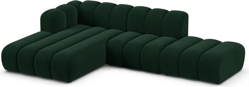 Ciemnozielony narożnik (lewostronny) Lupine – Micadoni Home