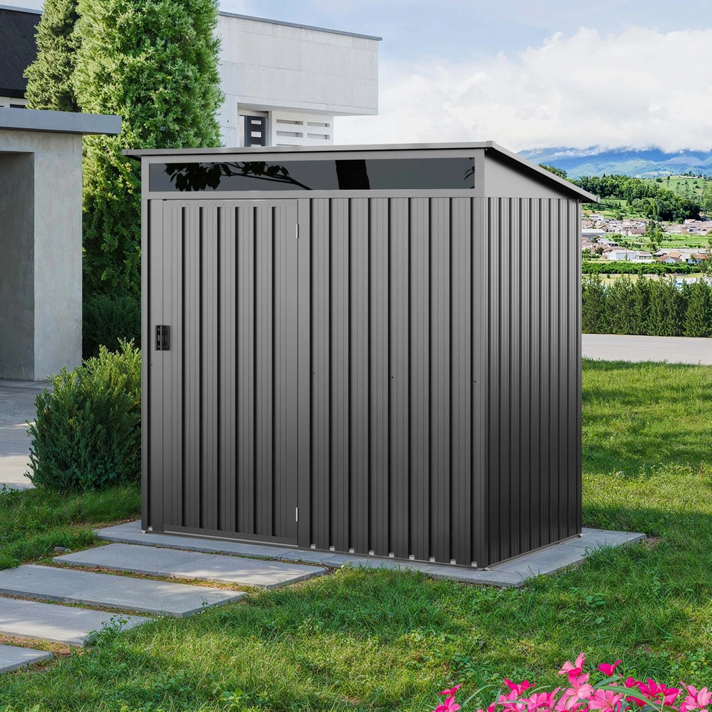 PRIMEYARD 180 x 100 cm Domek narzędziowy, szaroperłowy - (GFPV01007)