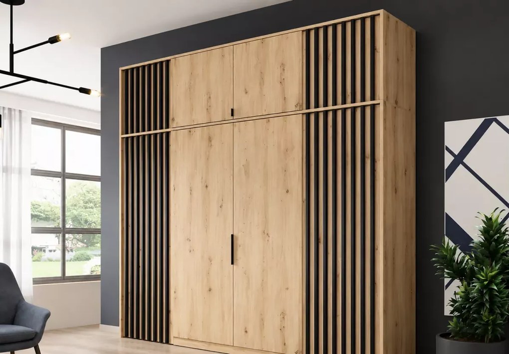 Nadstawka na szafę Sophie 4D 205cm nowoczesna loft