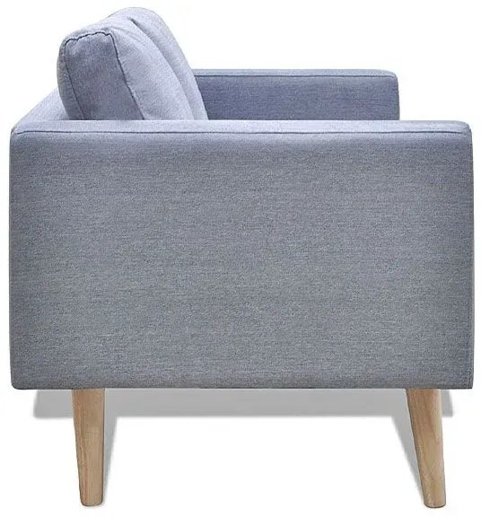 Sofa dwuosobowa Imex 2S - jasnoszara