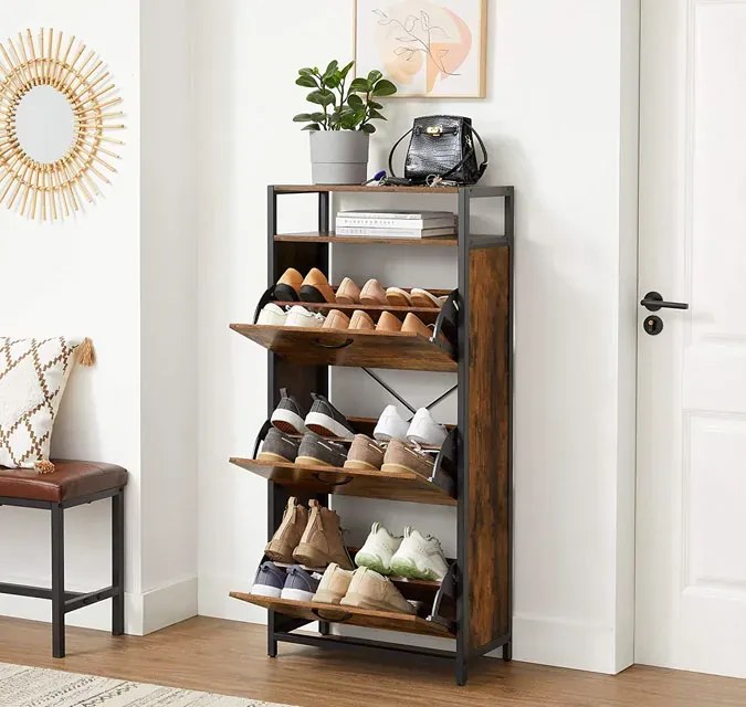 Industrialna Szafka Na Buty Do Przedpokoju L7-W71