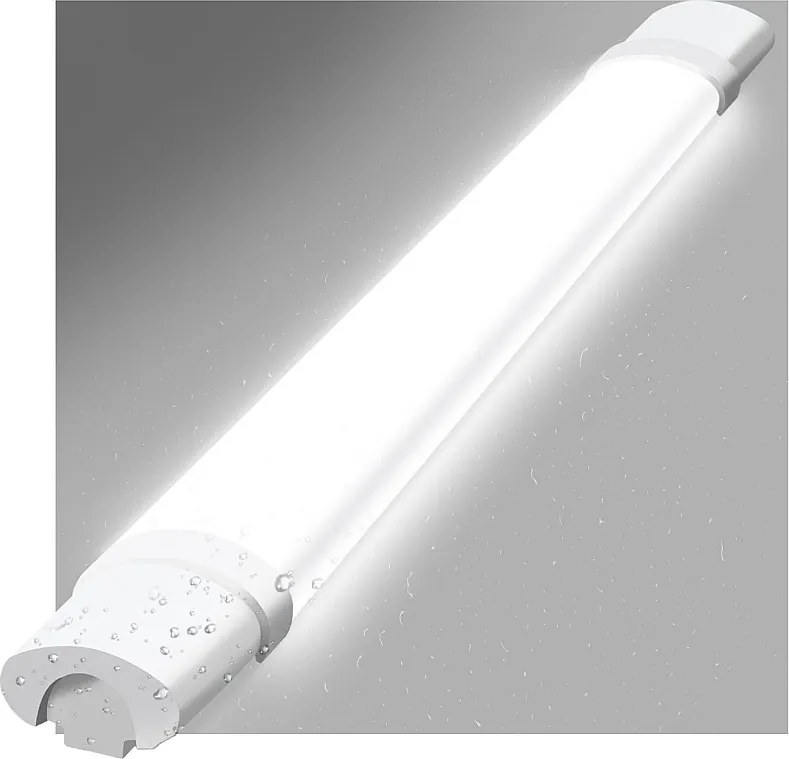 NETTLIFE 2 90CM Wilgoć Odporna na Sufit Lampa LED -24 W 3000LM Lampa Sufitowa Warsztatowa Lampa LED Rurka IP65 Wodoodporna 5000K