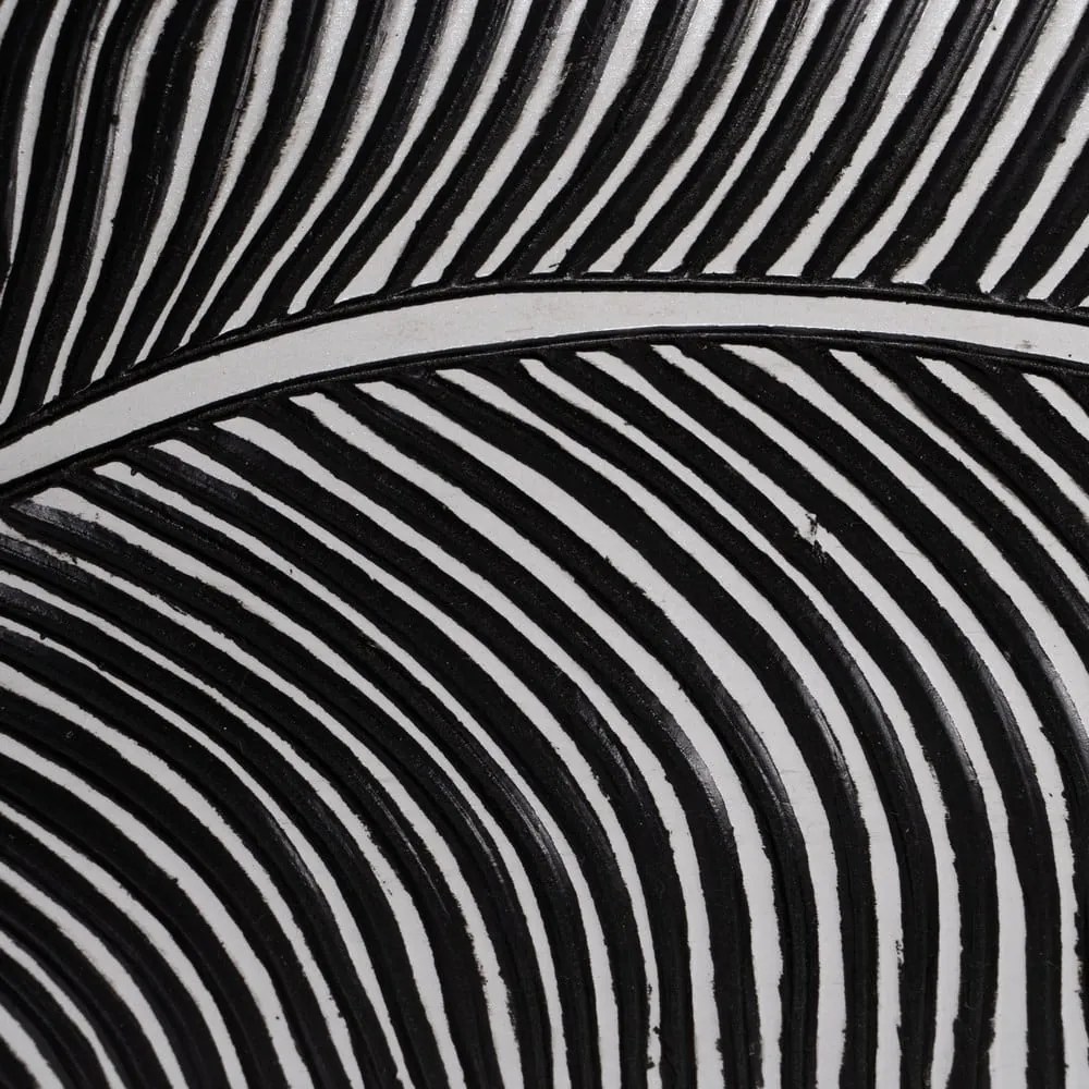 Taca dekoracyjna z żywicy polimerowej 16x37 cm B&W – Ixia