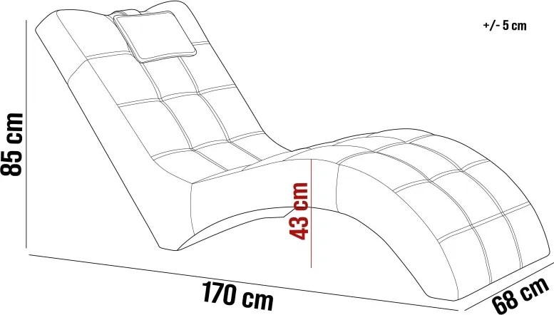 Fotel Szezlong 70 LONDON 1 osobowy WERSAL