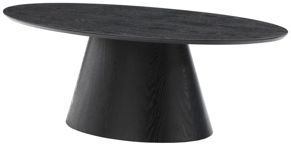 Stolik kawowy z MDF - Czarny - ANTELADA