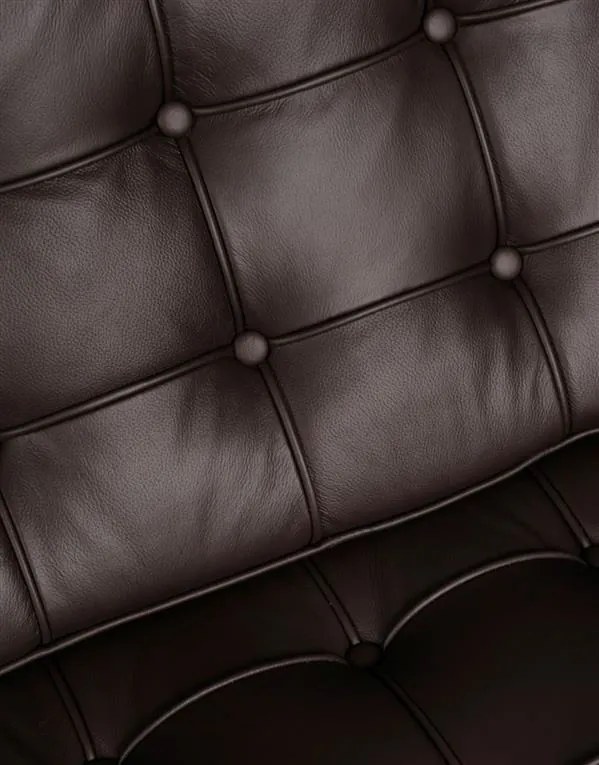 Sofa dwuosobowa BA2 insp. Barcelona skóra naturalna