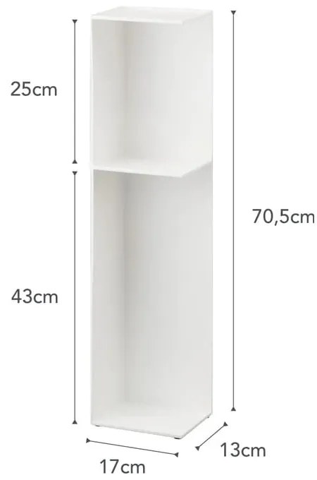 Metalowy stojak na papier toaletowy Tower – YAMAZAKI