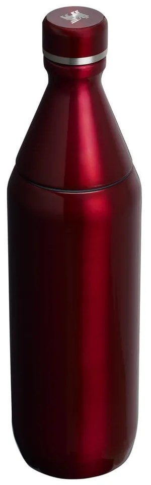Bordowa butelka termiczna ze stali nierdzewnej 600 ml All Day Slim Bottle Garnet Shine – Stanley