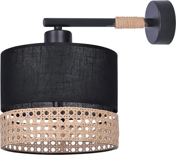 Nowoczesny kinkiet z abażurem boho Z0-H77