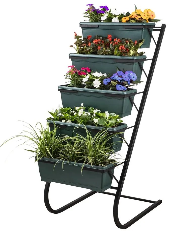 Metalowy kwietnik (wysokość 130 cm) – Floriane Garden