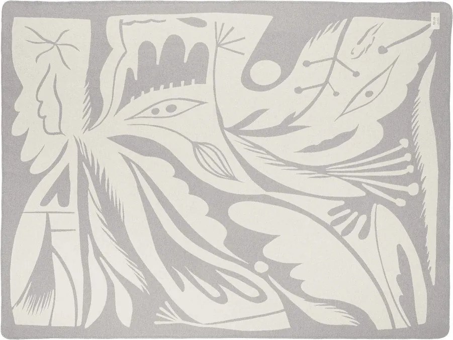 Jasnoszary koc 165x200 cm Lino – noo.ma