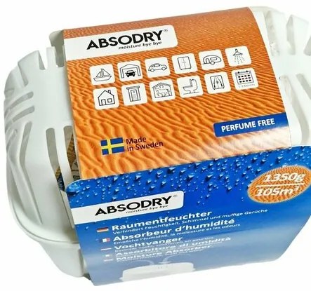 Everbrand Pochłaniacz wilgoci Absodry Maxi, do 105 m3, 1350 g