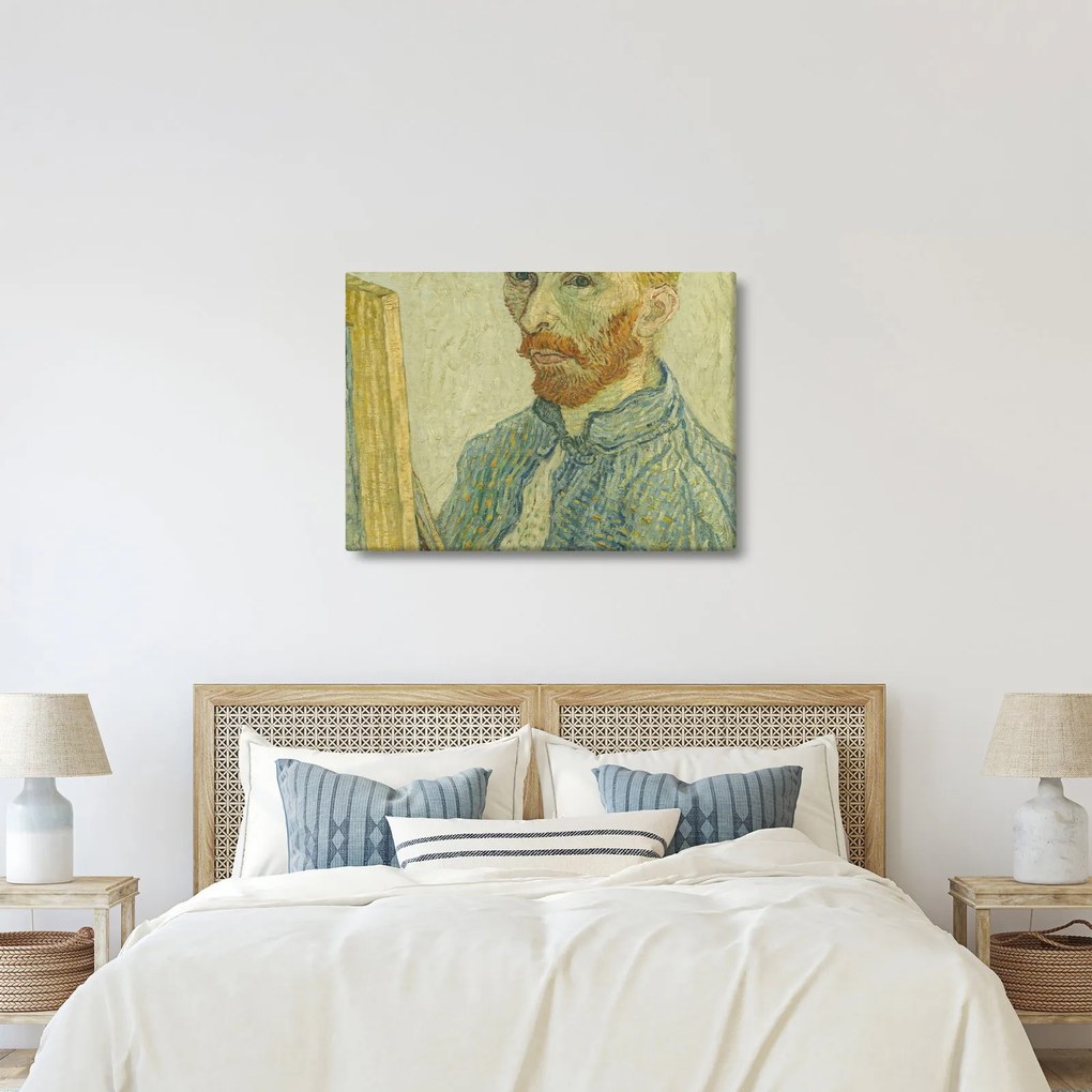 Obraz - Portrait of Vincent van Gogh, reprodukcje (70x50 cm)