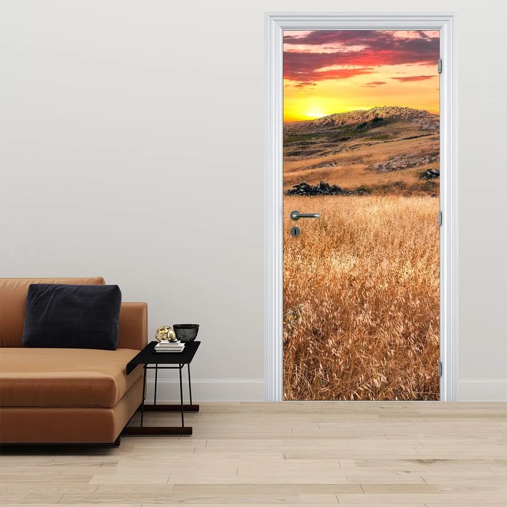 Fototapeta na drzwi - Pole (95x205cm)