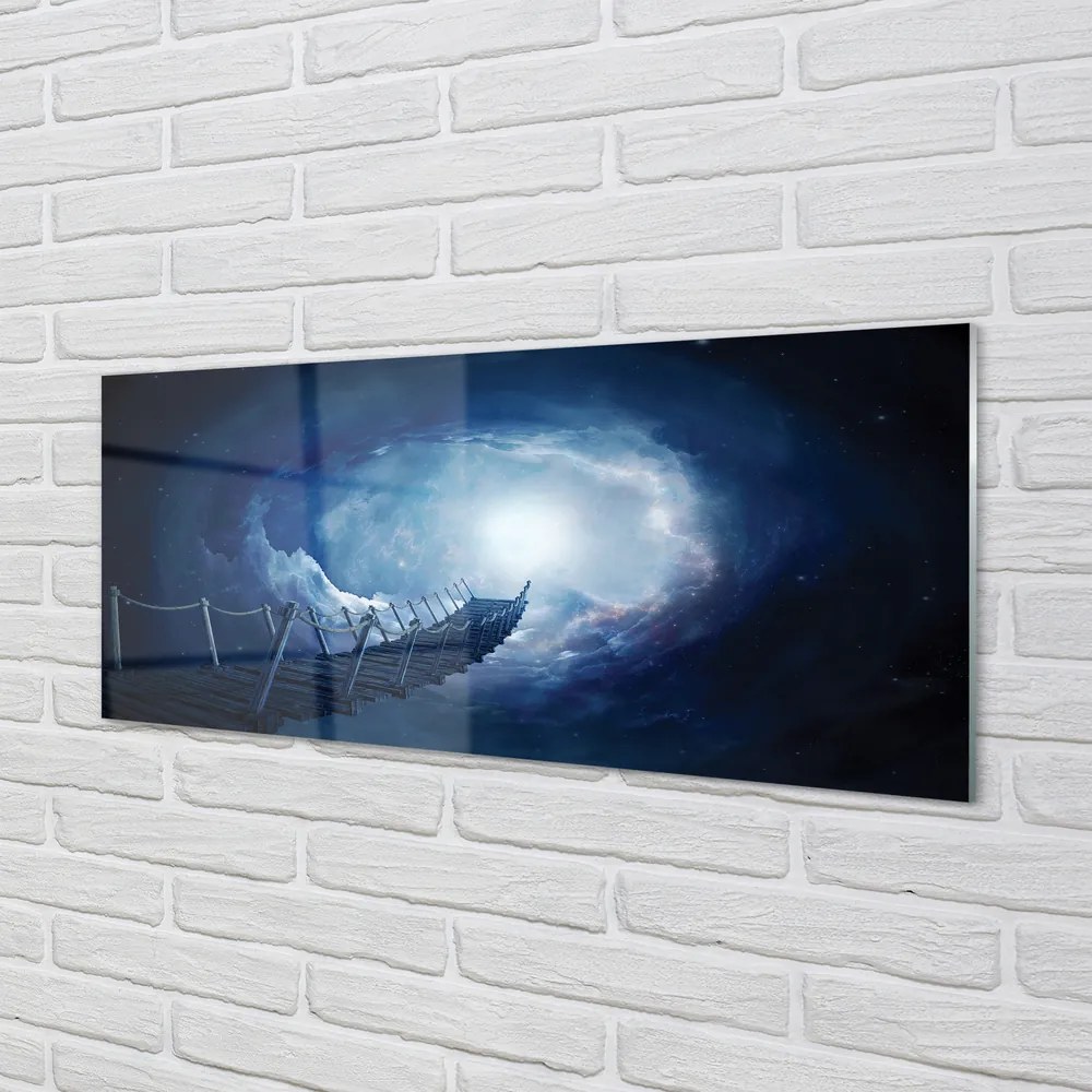 Szklany Panel Most pod Niebiańskim Sklepieniem