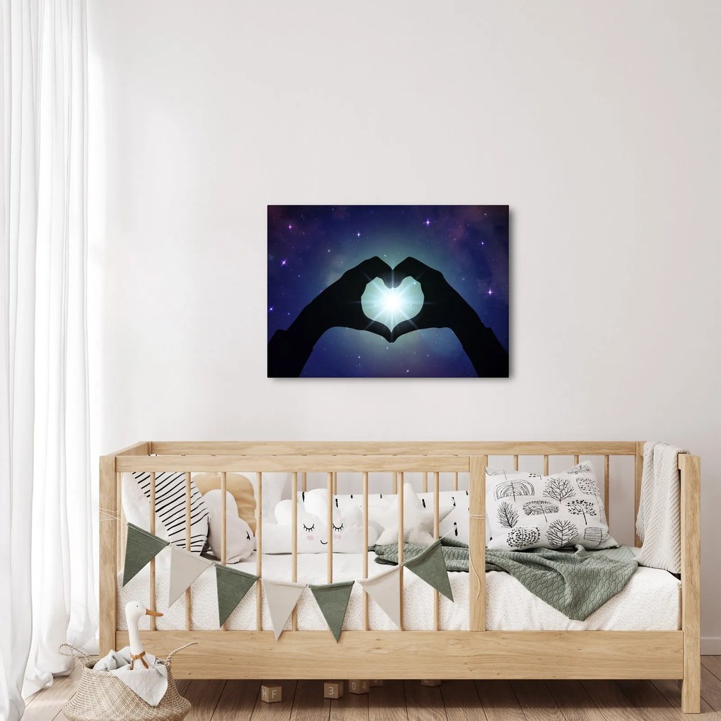 Obraz - Miłość symboliczna (70x50 cm)