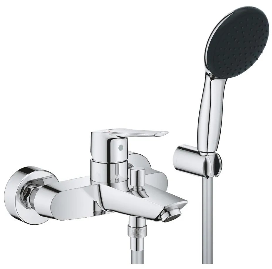 GROHE 25283002 - Bateria wannowa z akcesoriami DN 15, chrom błyszczący