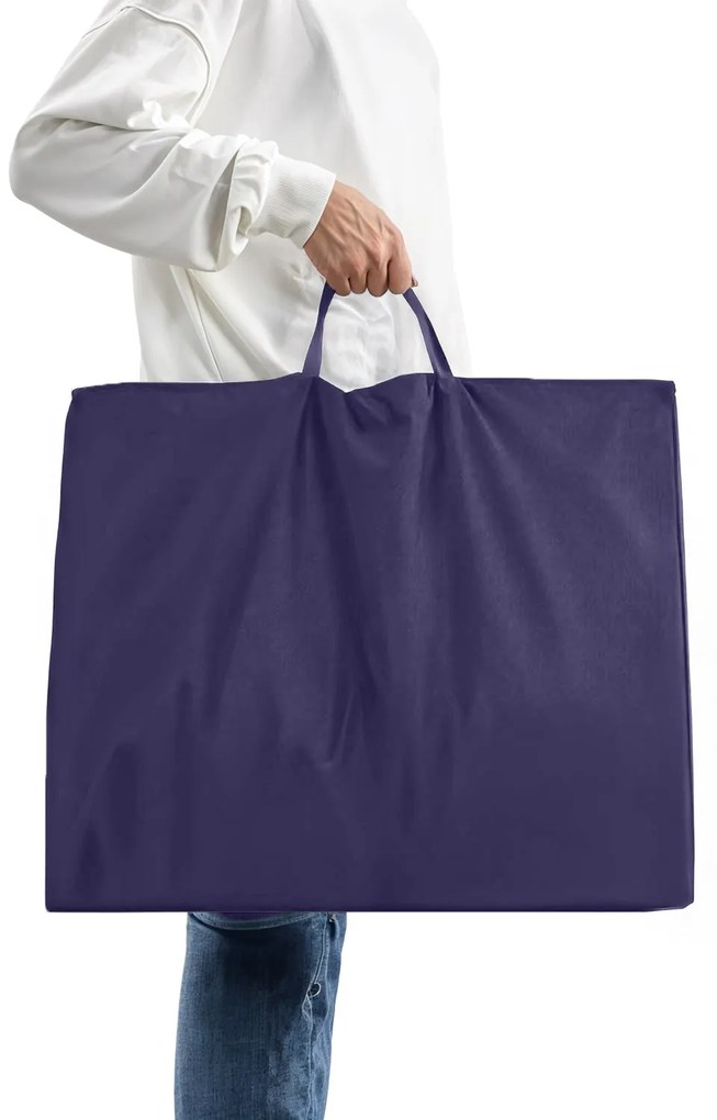 Granatowy Pokrowiec Ochronny na Odzież Baggi Long 150x60x15 cm - SEVERNO Home