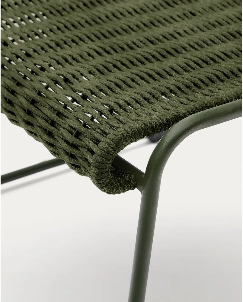 Zielony podnóżek ogrodowy Maurina – Kave Home